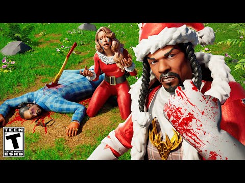 Santa Snoop's Brother Steals his Girlfriend.. Fortnite Family Life