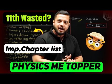 11th Wasted 🤯| imp. Chapter List | Imp. Message For IIT JEE Aspirants 🚨| SERIOUS ASPIRANTS| IIT JEE