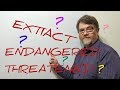 Understanding Species Conservation Status