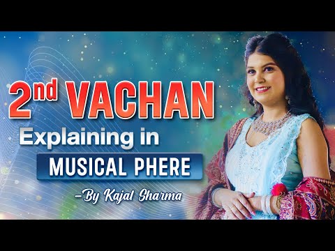 2nd Vachan Explaining By Kajal Sharma live in Musical Pheras || Musical Phere By Kajal Sharma