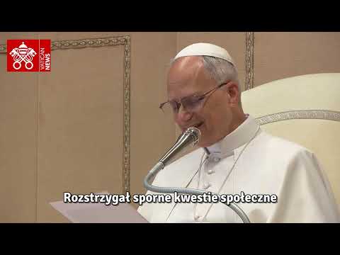 Leon XIV do polityków: bądźcie jak Tomasz Morus, męczennik za wolność sumienia