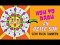 Creating Your Own Aztec Sun with Radial Symmetry