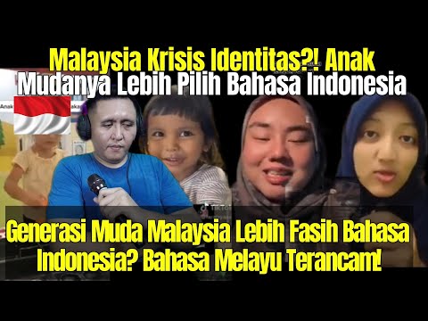 Bahasa Melayu Ditinggalkan! Anak Muda Malaysia Sekarang Ketagihan Bahasa Indonesia!🇲🇾REACTION🇮🇩