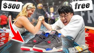 I Arm Wrestled Her For Free Shoes...