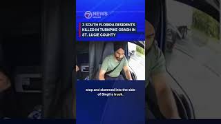 3 South Florida residents killed in Turnpike crash in St. Lucie County