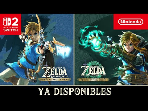 ¡Dos épicas aventuras se mejoran para Nintendo Switch 2!