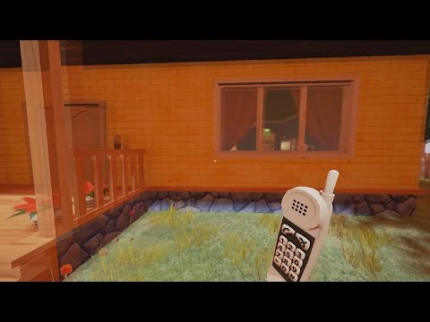 Llamando Al Vecino Por Telefono Y Abriendo El Cerrojo Con 3 Llaves | Hello Neighbor