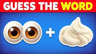 Guess The Word By Emojis | Word Emoji Quiz