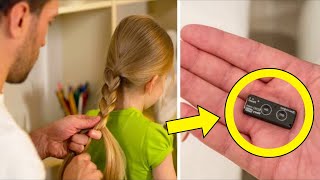 Daughter Returns Crying, Dad Hides Listening Device In Her Hair, Calls 911 When He Hears This