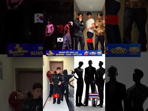 BẠN THÍCH NƯỚC NÀO ,CMT PHÍA DƯỚI NHÉ #xuhuong #dance #nhảytrend #trend #vietnam #china