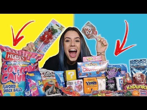 PROVANDO DOCES BIZARROS E GIGANTES!!! 🇺🇸😱