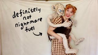 Making a Poseable, Life-size Gollum (i'm so sorry)