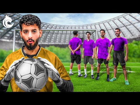 صرت حارس ضد شباب لينكس ⚽️