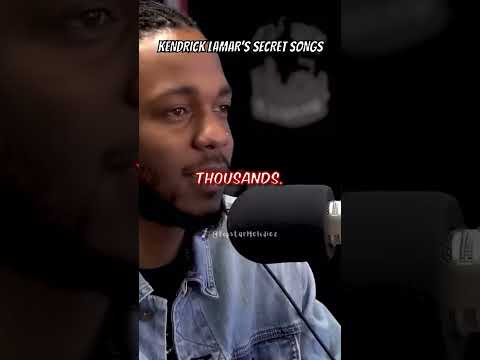 Kendrick Lamar’s SECRET VAULT 🎵🤫 #hiphopmusic #kendricklamar #popstarmelodiez