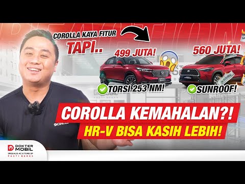HR-V Hybrid vs Corolla Cross Hybrid❗ Beda 50 Juta, Pilih Mana⁉️| #reaction  - Dokter Mobil Indonesia