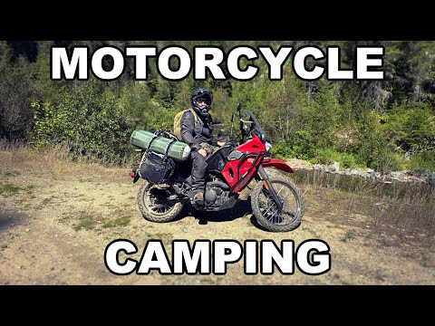 Solo Motorcycle Camping in North Idaho Backcountry | KLR650s