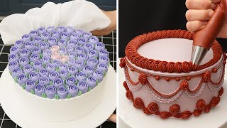 How to Make Chocolate Cake Recipe 💖 Amazing Weekend Decorating Tutorial 💖 Satisfying Chocolate Video