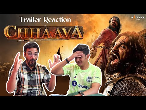 Chhaava | Official Trailer Reaction | Vicky Kaushal | Rashmika Mandanna | Akshaye Khanna