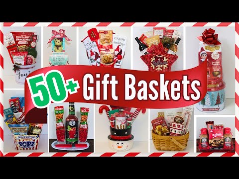 50+ BUDGET FRIENDLY DIY Gift Baskets, Gift Box Sets &  Gift Towers 2024!