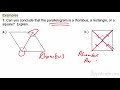 Properties and Conditions of Quadrilaterals