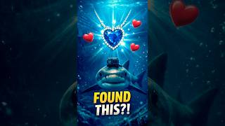 💎 Hidden Titanic Treasure Found by Shark| My heart will go on love #shorts #titanic #diamond #love