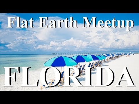 Flat Earth meetup Florida January 26th with Nathan Thompson ✅