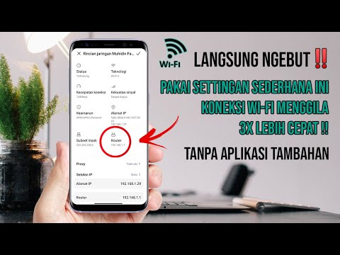 Ngebut Parah🔥 Cara Mempercepat Koneksi WiFi di Semua Android Tanpa Aplikasi Tambahan