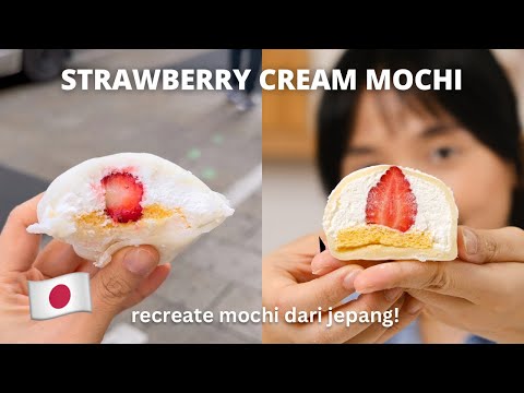 #Travelrecipes! MOCHI STRAWBERRY ala Familymart 🇯🇵!