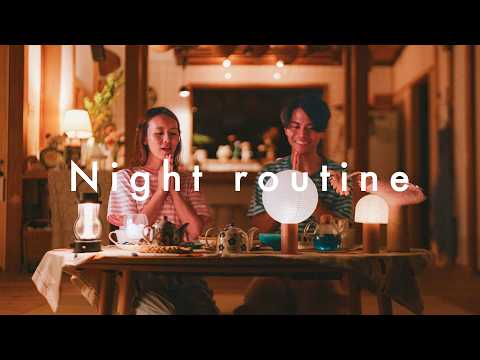 【Night Routine】帰宅から就寝まで。30代2人暮らしの夏の終わり #227