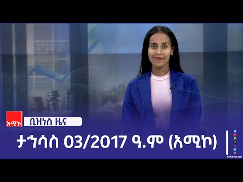 ቢዝነስ ዜና፡ ታኅሳስ 03/2017 ዓ.ም (አሚኮ)