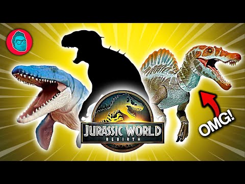 🟡Estas son TODAS las figuras de JURASSIC WORLD REBIRTH (y MÁS!) 🦖