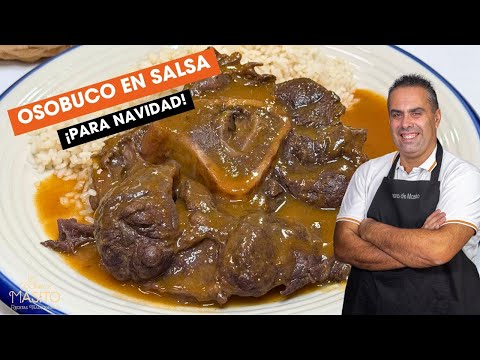 Para Navidad Receta fácil de osobuco en salsa de vino y verduras