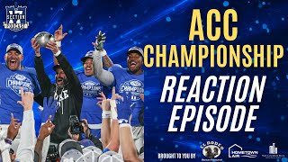 Duke: ACC Champions.