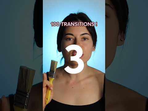 (1/4) 100 Transitions behind the scenes 🎂birthday🎂 (credit : me) #transition #100transitions