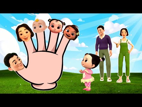 Daddy Finger Song With Cece Finger Family | Família dos Dedos Nursery Rhymes & Kids Songs