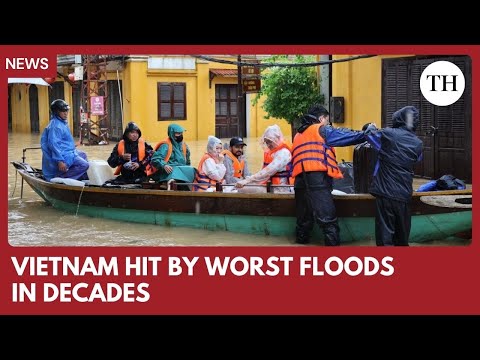 YouTube video thumbnail: Vietnam Reels From Deadly Floods as River Hits 60-Year High