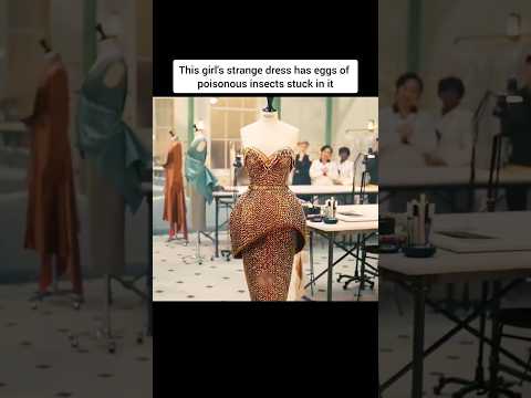 Dress made from eggs of poisonous insects#anime #movieexplainedinhindi #movie #shorts