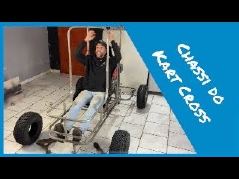 4 Construindo um Kart Cross do zero para a corrida do Boxer Day 2025 - Chassi
