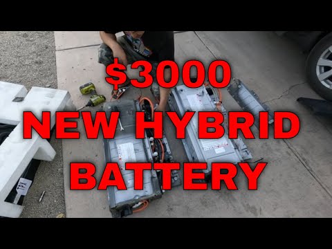 Part 2: P3018 Hybrid Battery Replacement 2008 Toyota Hybrid | Fix it Angel