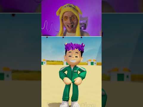 Sound effects of [Squid Game 4] Thanos PRANKED Doll 😂 Squid Game PK XD Meme #shorts