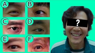 Adivina El Personaje De El Juego Del Calamar por un Solo Ojo | Quiz En Español