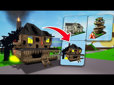 Новый ДОМ УЖАСОВ в Брукхейвен РП Роблокс! Создала Дом СТРАХА в Brookhaven RP Roblox