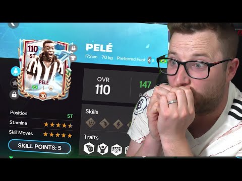 We Got Max Ranked and Max Trained Winter Wonders Pelé in FC Mobile And He Is Unstoppable!