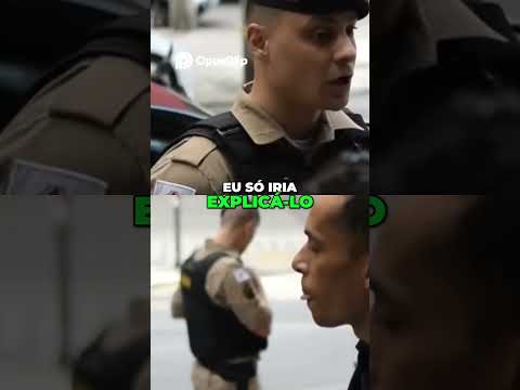 Conflito entre Jornalista e PM - Parte 1