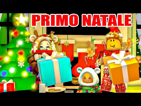 BAMBINO FESTEGGIA IL SUO PRIMO NATALE SU BROOKHAVEN ROBLOX!