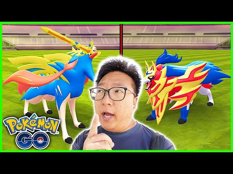 I Discovered THIS While Using Crowned Zacian And Zamazenta for Dynamax Battles in Pokemon GO