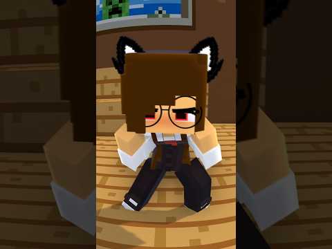 "Lonely Lonely" Chibi Girl #minecraft #shorts