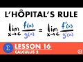 L'Hopital's Rule and Indeterminate Forms