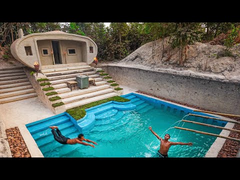 My Summer Vacation How I Built A Million Dollars Underground Private Swimming Pool In Luxury House