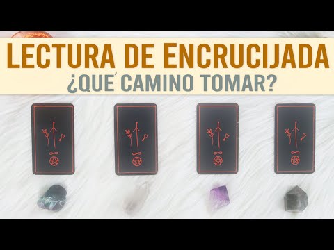 Lectura de encrucijada - ¿Qué camino tomar? - Tarot interactivo